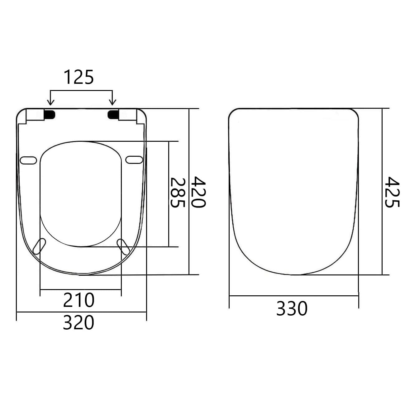 Сиденье для унитаза Cersanit GRANTA S-DS-GRA-DL-t