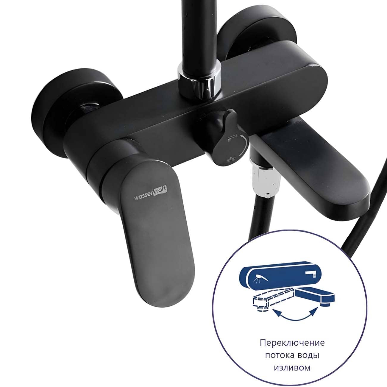 Переключатель WasserKRAFT поворотный B602