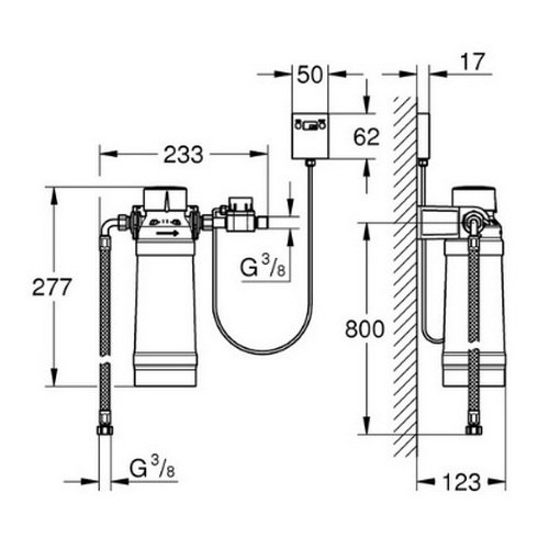 Фильтр GROHE RED 40438001