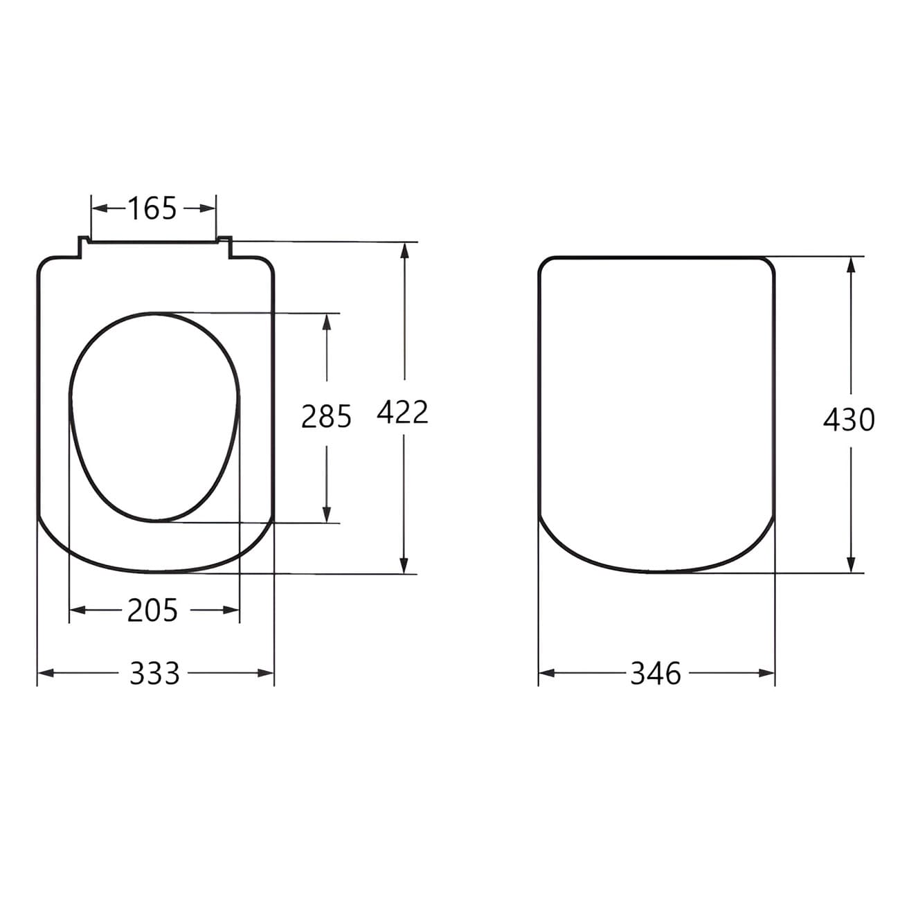 Сиденье с крышкой ROCA THE GAP Slim ZRU9307682