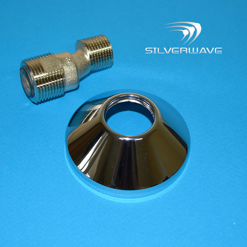 S-образный эксцентрик 1/2" x 3/4" с розеткой Grohe 12075000