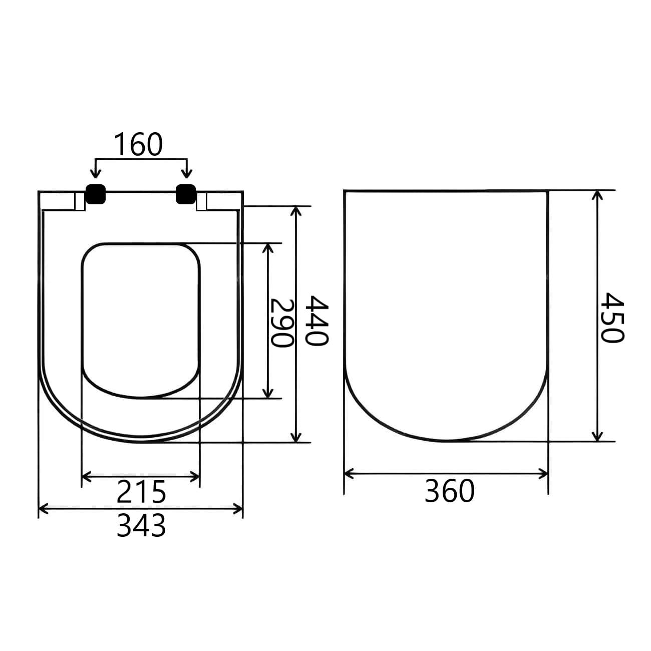 Сиденье для унитаза Roca Dama N A801782004 (7801782004)