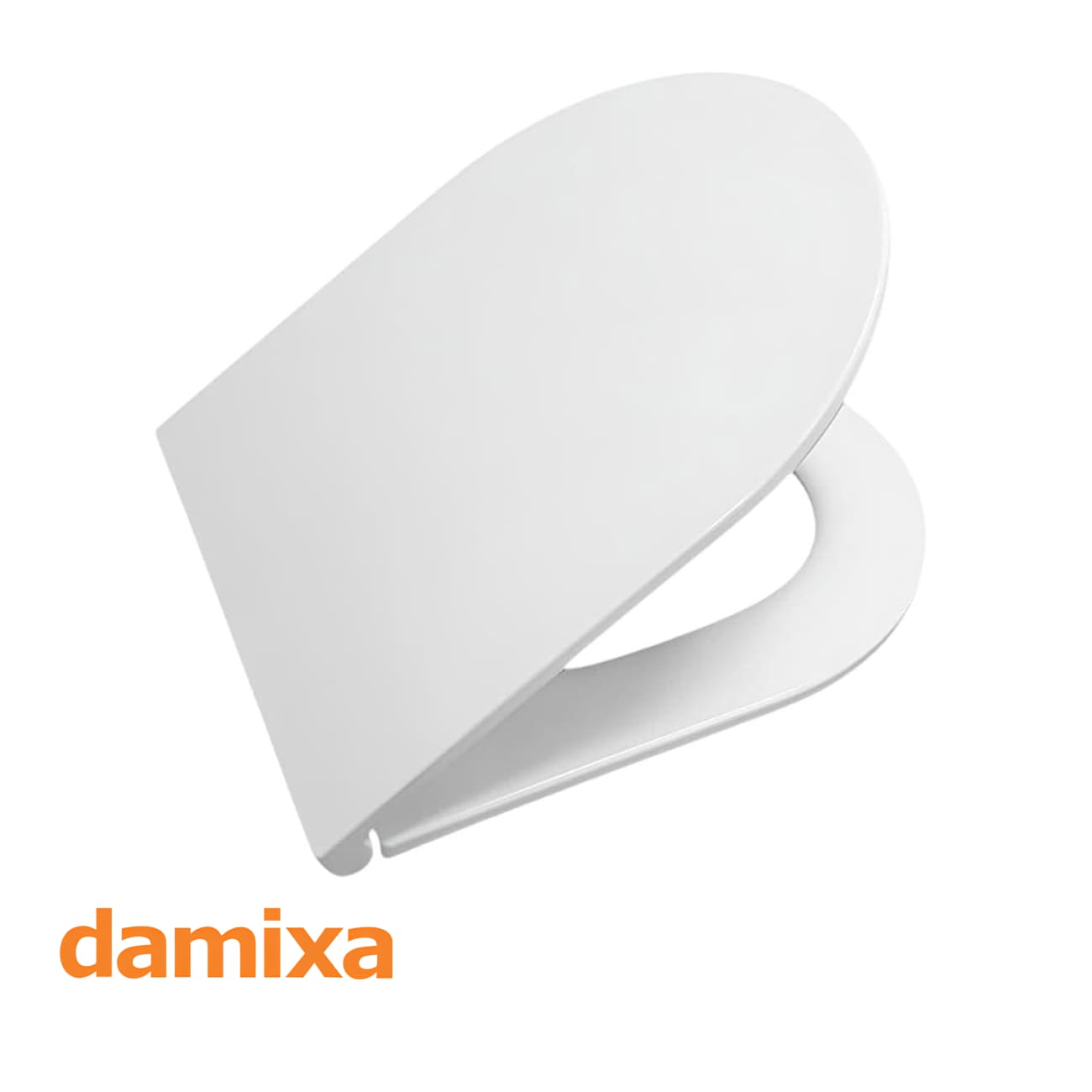 Сиденье для унитаза тонкое с микролифтом DAMIXA Origin Evo 2 787851WH