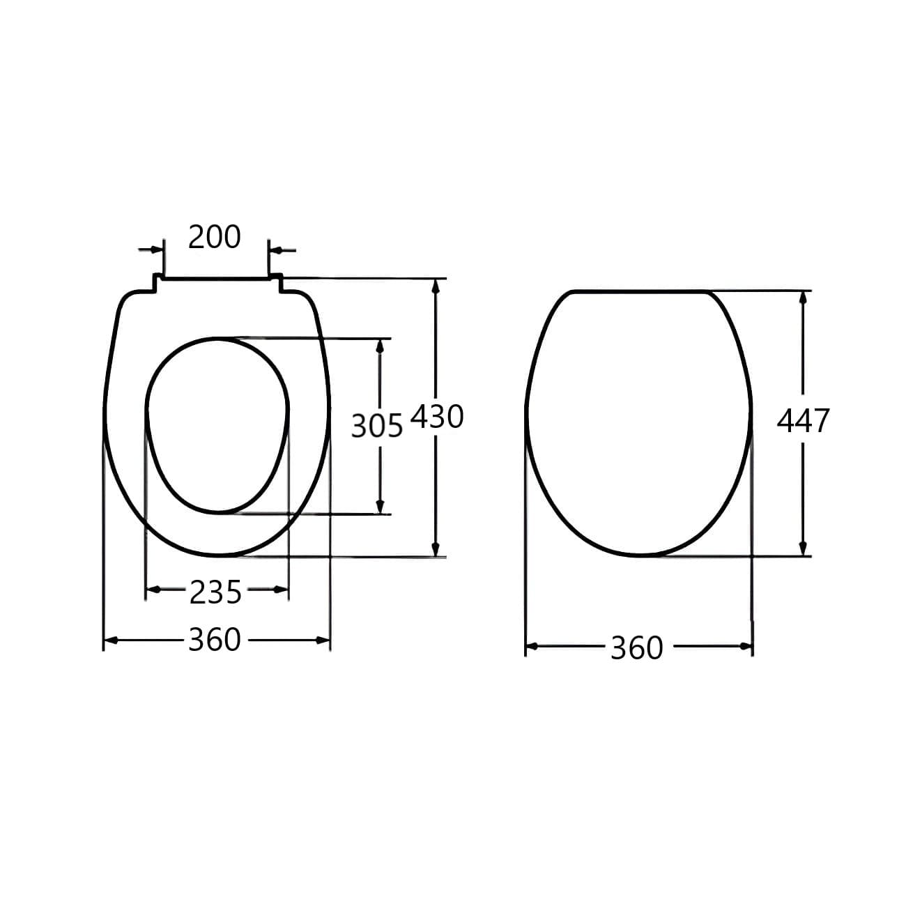 Сиденье для унитаза с микролифтом Cersant EKKO 63374