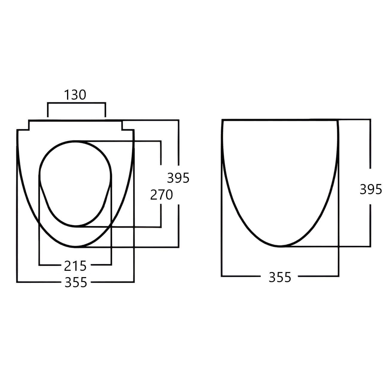 Сиденье для унитаза Cersanit PARVA slim S-DS-PARVA-S-DL-t