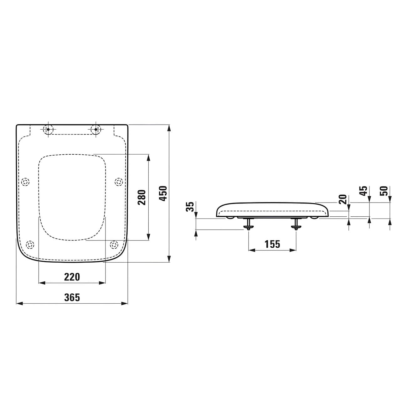 Сиденье с крышкой для унитаза Laufen Palace 8917013000001 (8.9170.1.300.000.1)