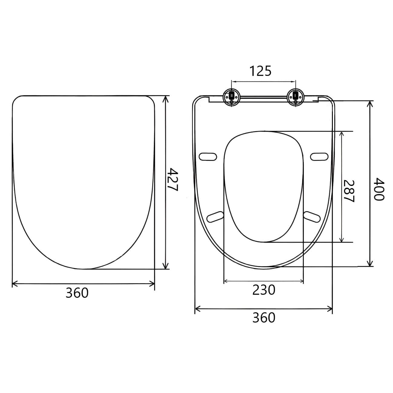 Крышка-сиденье для унитаза с микролифтом Lemark ZL0638