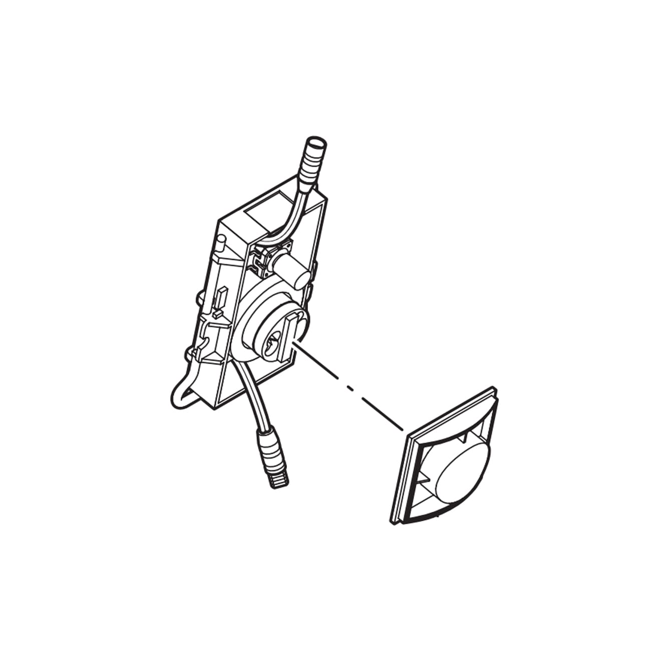 Оптический датчик движения Kludi 7301500-00