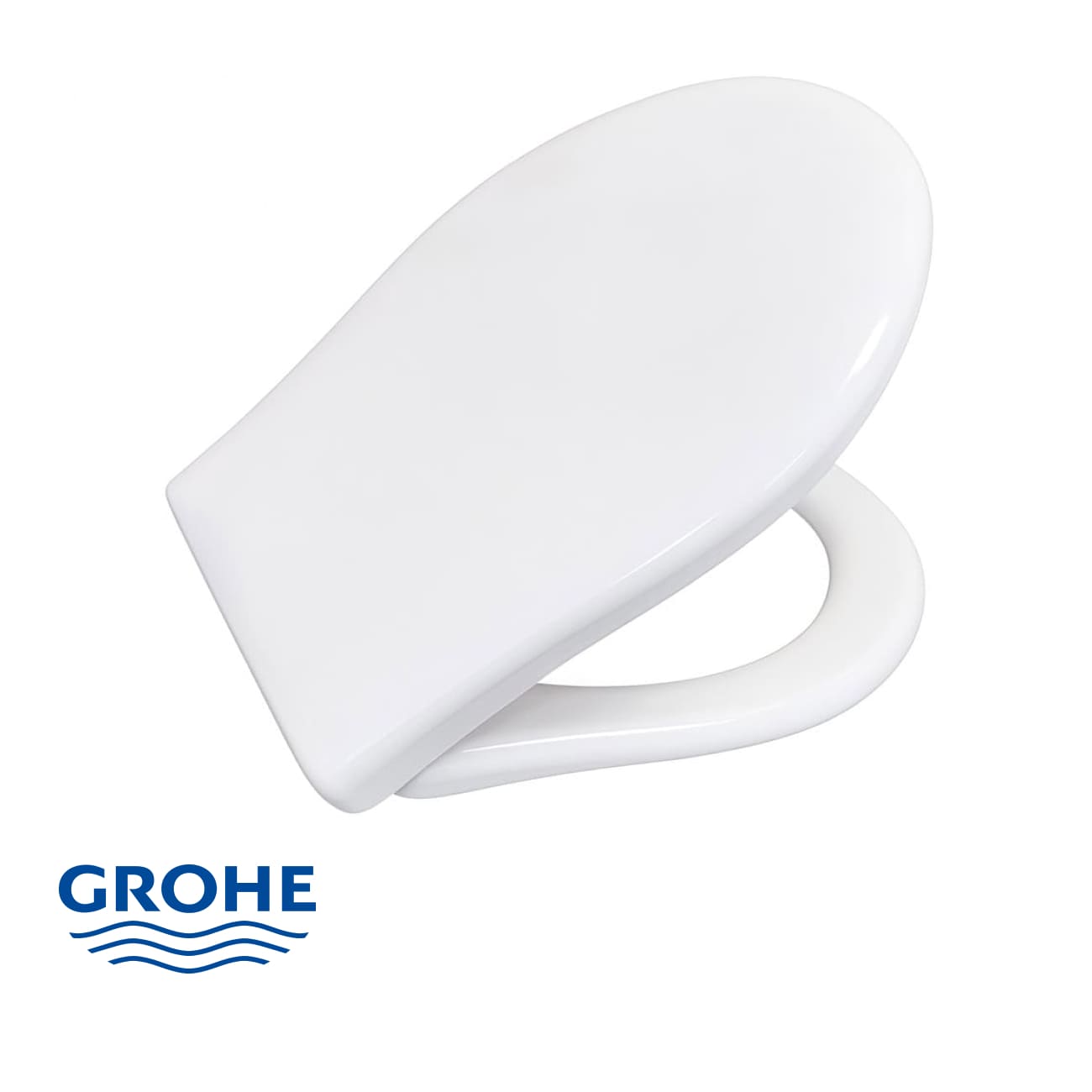 Сиденье с крышкой для унитаза Grohe Bau 39493000